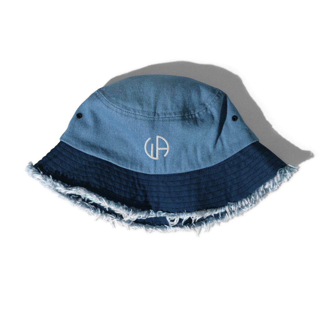 WA Trophy | Distressed denim bucket hat