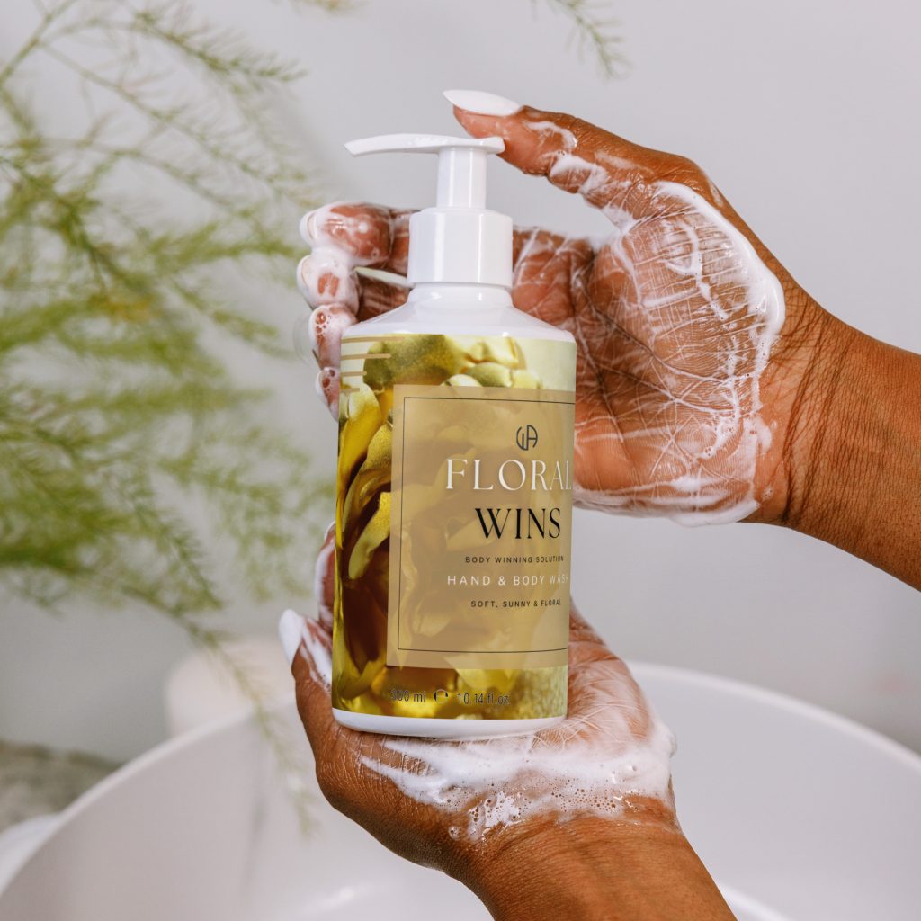 Floral Wins hand & body wash