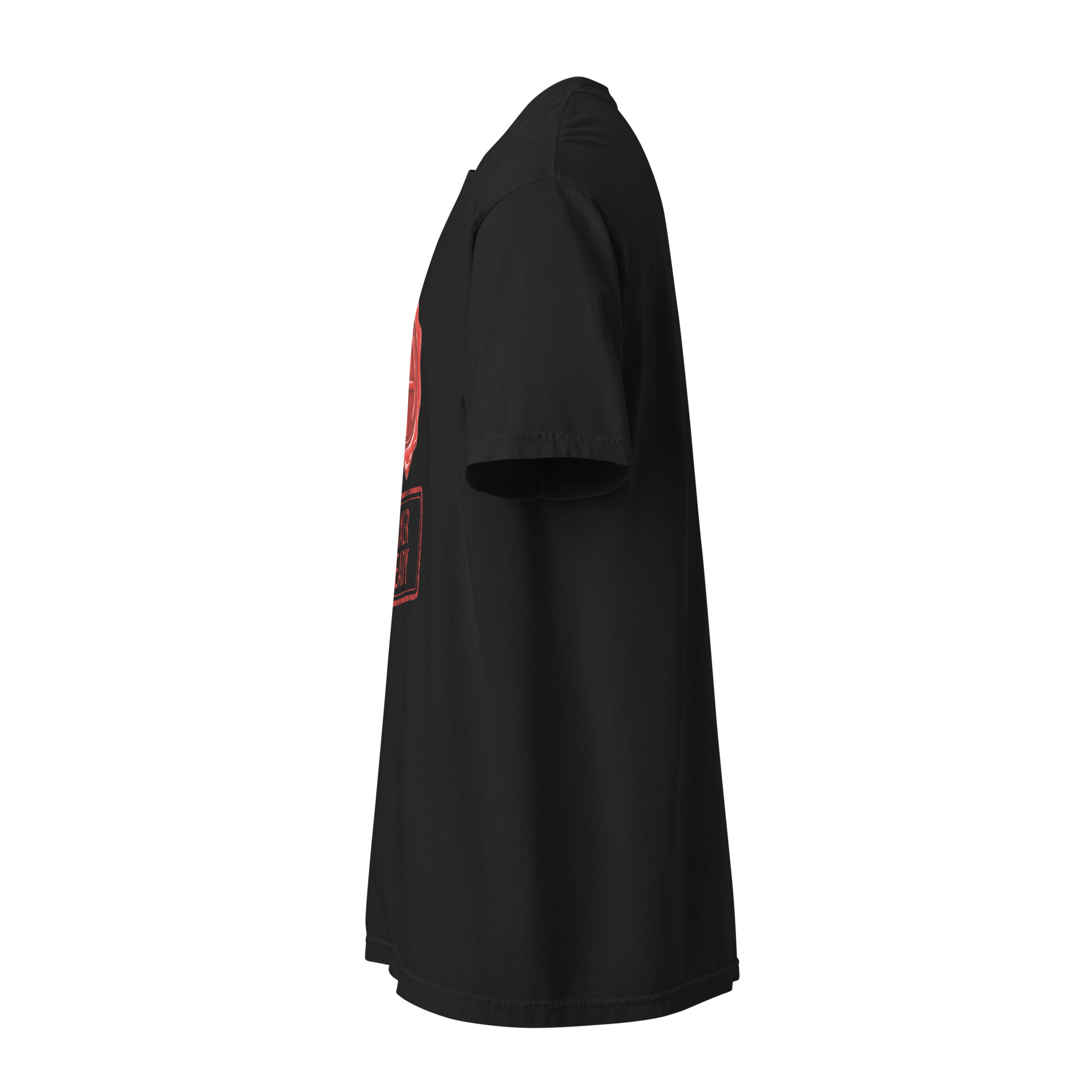 Win Stamp Red | Unisex garment-dyed heavyweight t-shirt - Image 2