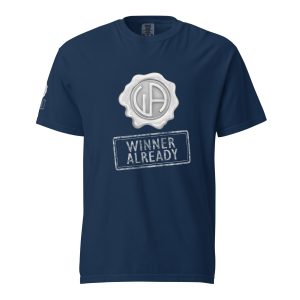 Win Stamp White | Unisex garment-dyed heavyweight t-shirt