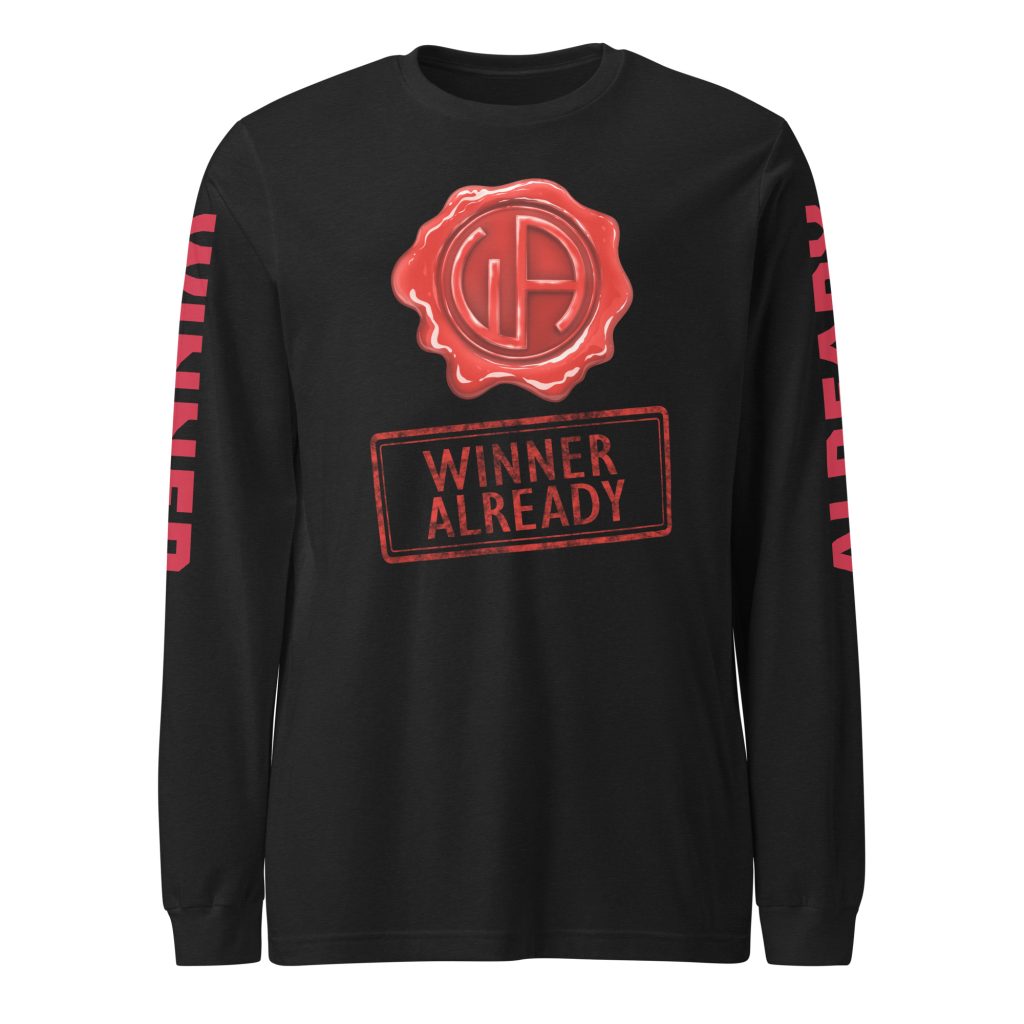 Win Stamp Red | Unisex Long Sleeve Tee