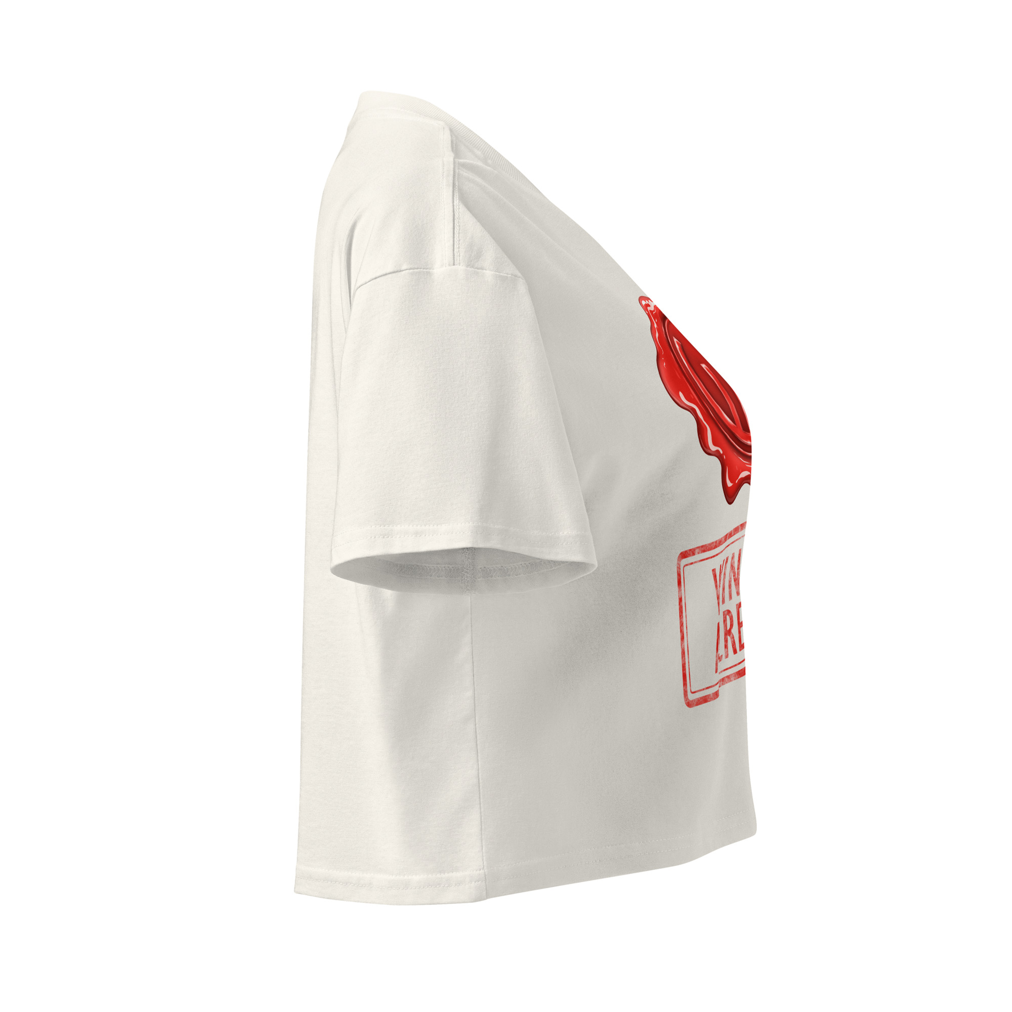 Win Stamp Red | Women’s crop top - Image 12