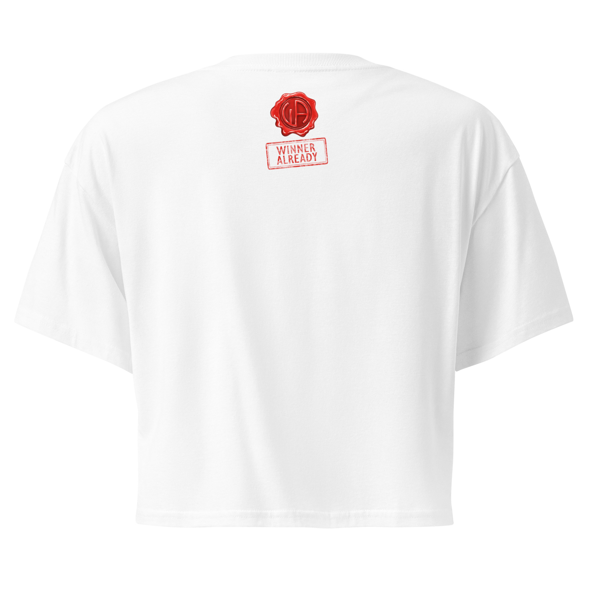 Win Stamp Red | Women’s crop top - Image 14