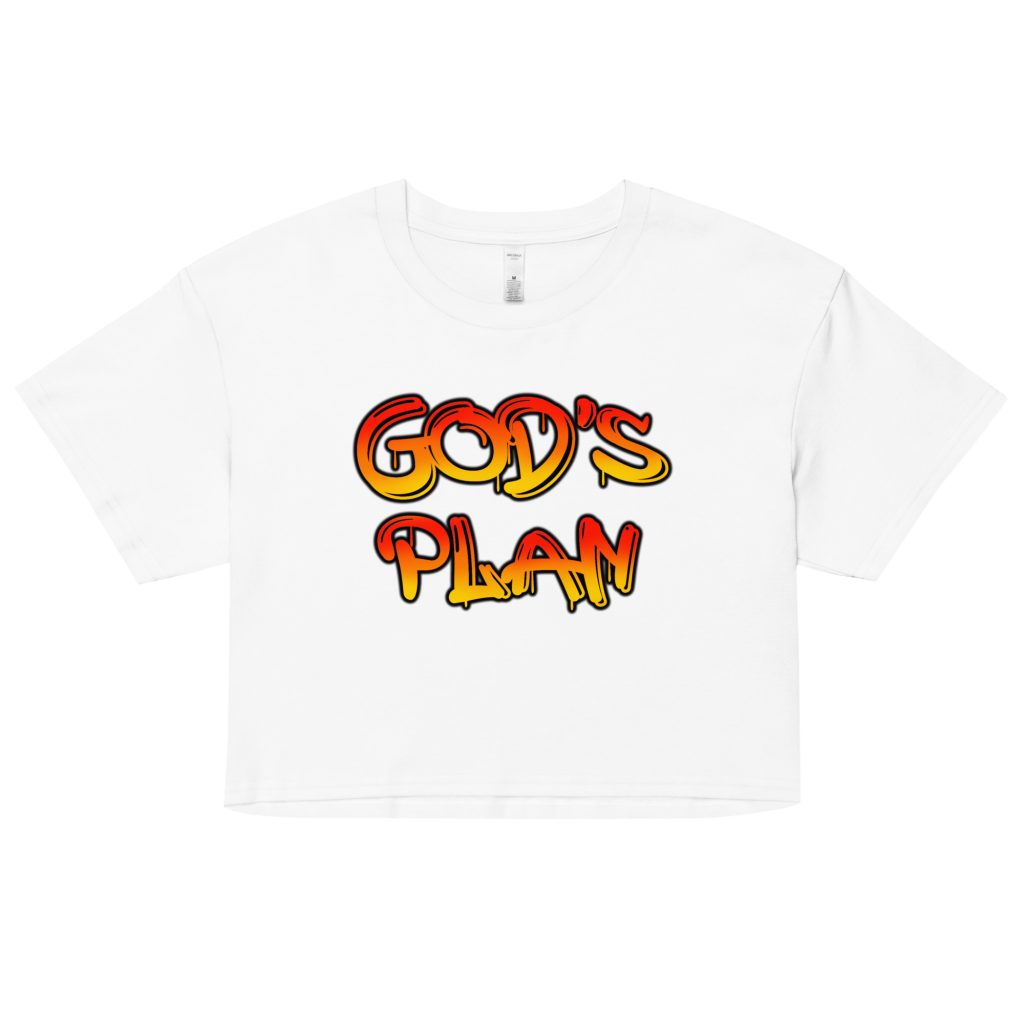 God's Plan | Women’s crop top