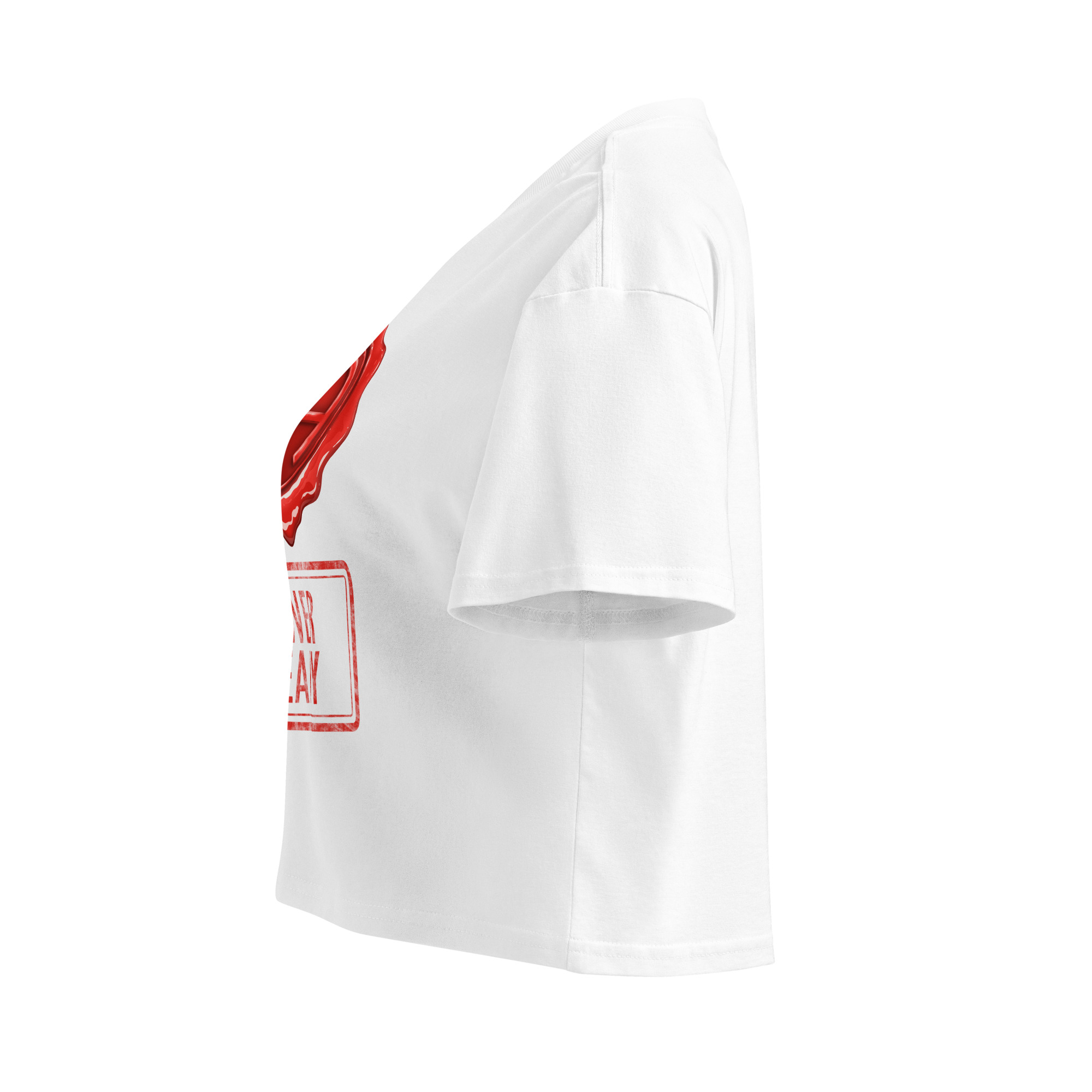 Win Stamp Red | Women’s crop top - Image 15