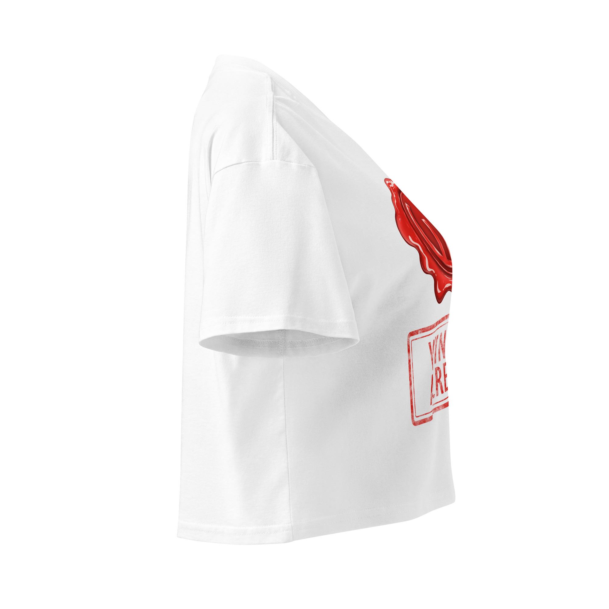 Win Stamp Red | Women’s crop top - Image 16