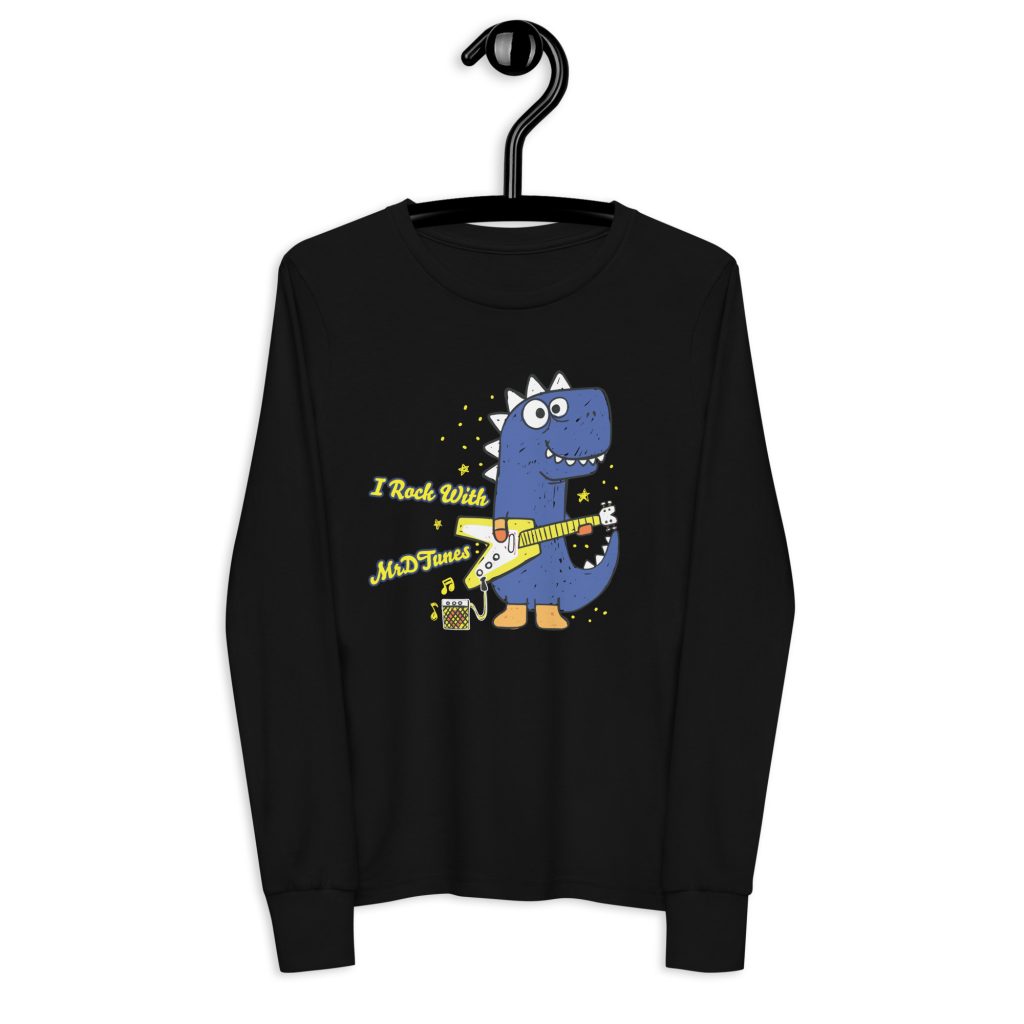 Dino Tunes | Youth long sleeve tee